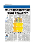 When Hoard Work is Not Rewarded - Daily Telegraph