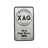 Intrinsic Tender XAG Minted Silver Bar 10oz
