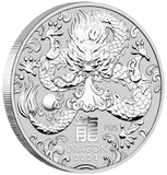 2024 Perth Mint Silver Lunar Dragon Coin 2oz