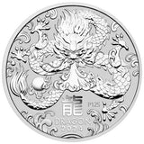 2024 Perth Mint Silver Lunar Dragon Coin 5oz