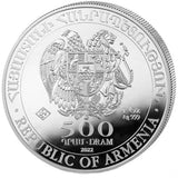 2023 Geiger Edelmetalle Silver Armenia Noah’s Ark Coin 1oz