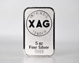Intrinsic Tender XAG Minted Silver Bar 5oz