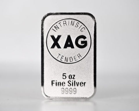 Intrinsic Tender XAG Minted Silver Bar – 1oz — Bulk Bullion